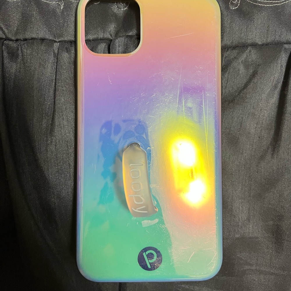 Pearl iridescent loopy case for iPhone 11 Pro Max